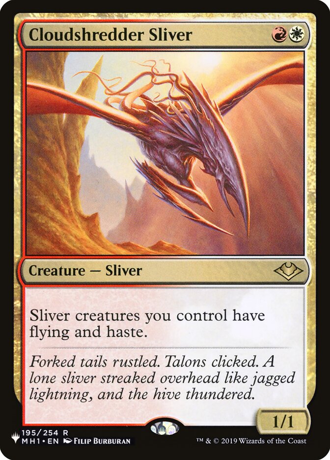 Magic the Gathering Card - Cloudshredder Sliver - MTG Circle