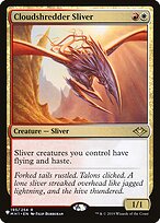 Magic the Gathering Card - Cloudshredder Sliver - MTG Circle