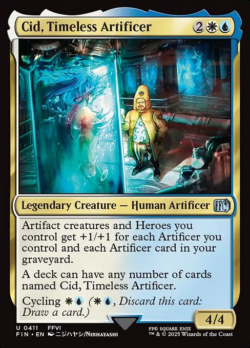 Magic the Gathering Card - Cid, Timeless Artificer - MTG Circle