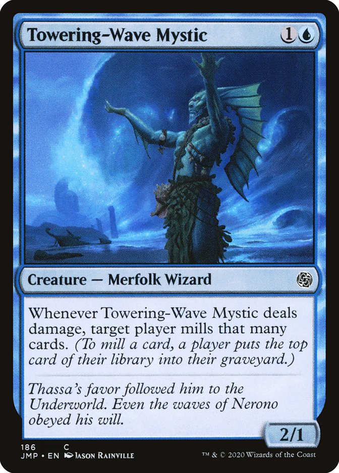 Magic the Gathering Card - Towering-Wave Mystic - MTG Circle