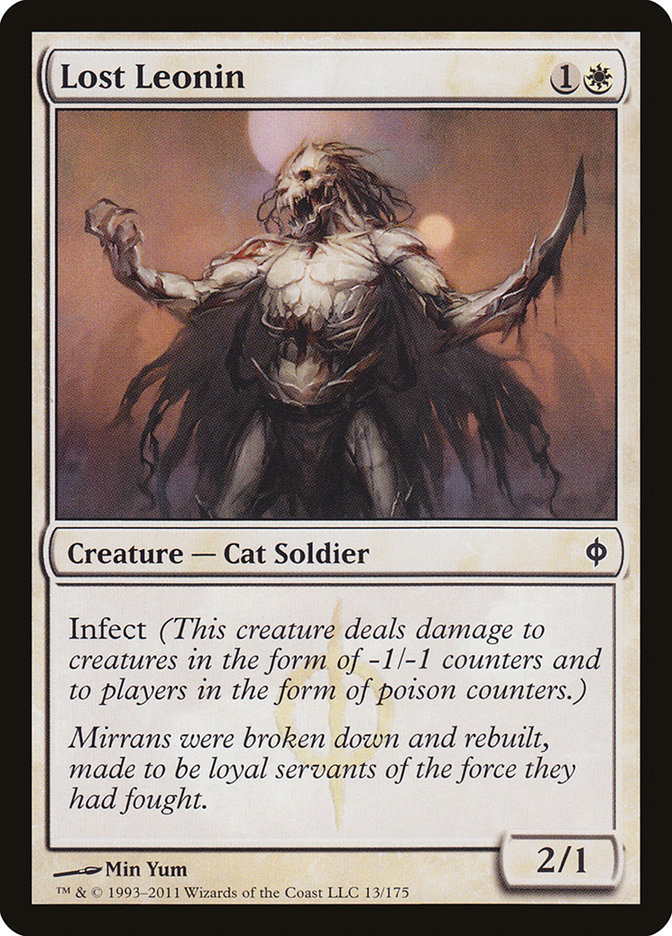 Magic the Gathering Card - Lost Leonin - MTG Circle