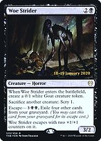 Magic the Gathering Card - Woe Strider - MTG Circle