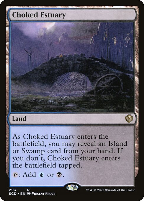 Magic the Gathering Card - Choked Estuary - MTG Circle