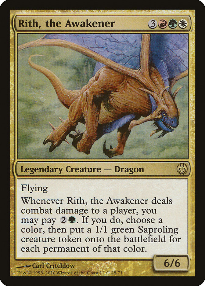 Magic the Gathering Card - Rith, the Awakener - MTG Circle