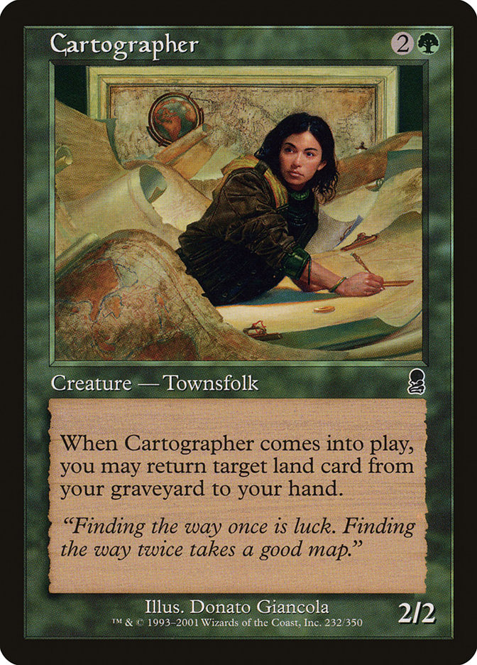 Magic the Gathering Card - Cartographer - MTG Circle