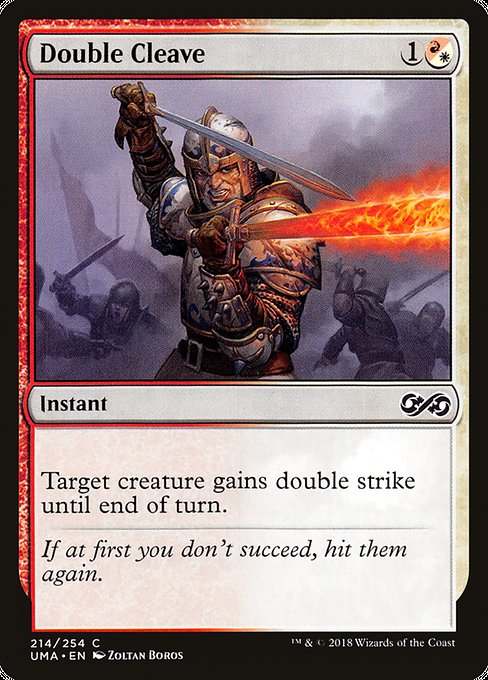 Magic the Gathering Card - Double Cleave - MTG Circle