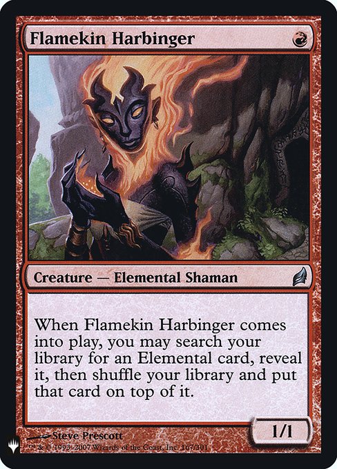 Magic the Gathering Card - Flamekin Harbinger - MTG Circle
