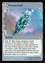 Magic the Gathering Card - Proteus Staff - MTG Circle