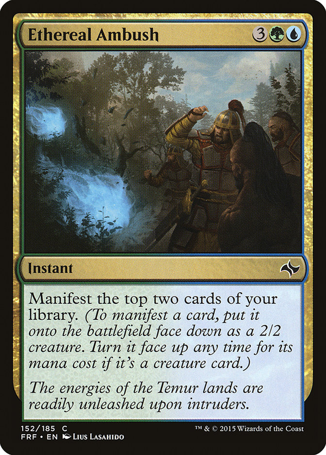 Magic the Gathering Card - Ethereal Ambush - MTG Circle