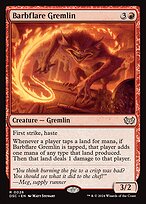Magic the Gathering Card - Barbflare Gremlin - MTG Circle