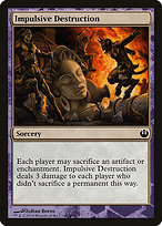 Magic the Gathering Card - Impulsive Destruction - MTG Circle
