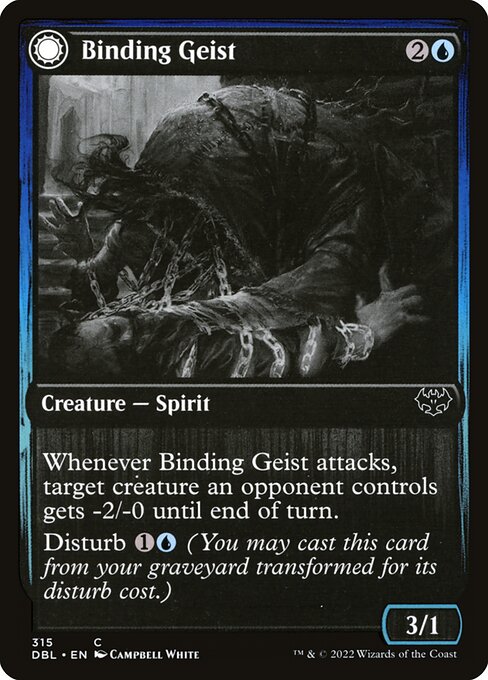 Magic the Gathering Card - Binding Geist - MTG Circle