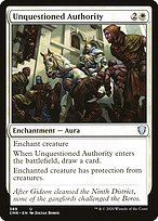 Magic the Gathering Card - Unquestioned Authority - MTG Circle