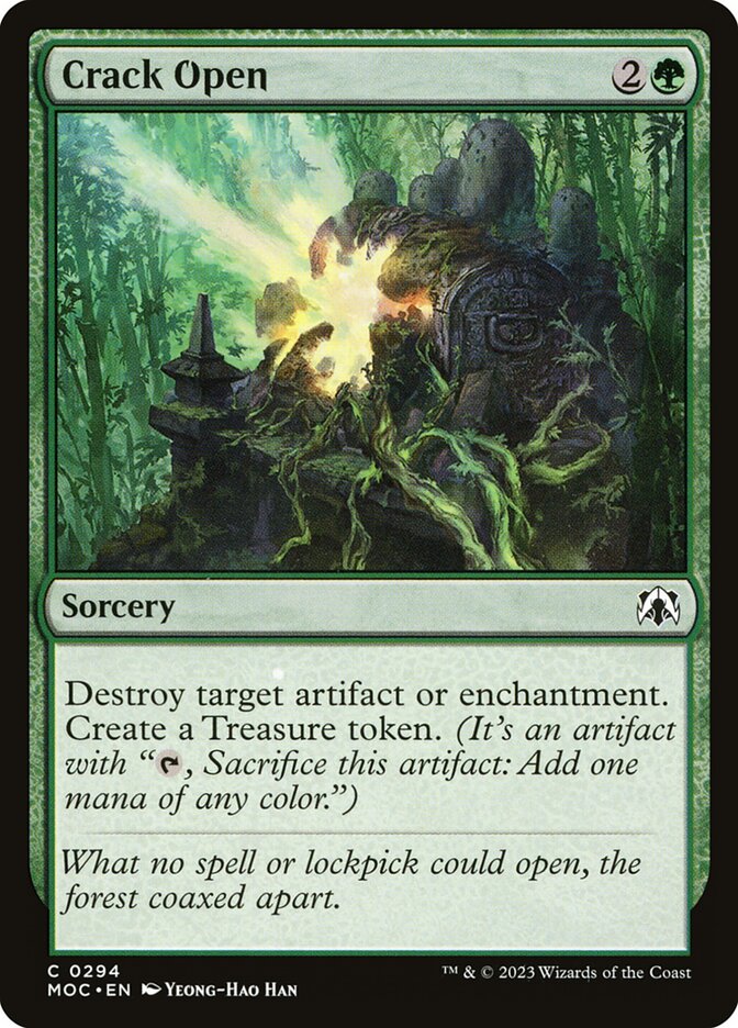 Magic the Gathering Card - Crack Open - MTG Circle