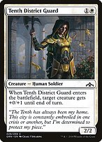 Magic the Gathering Card - Tenth District Guard - MTG Circle