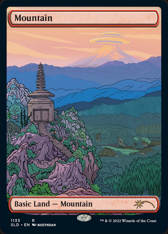 Magic the Gathering Card - Mountain - MTG Circle