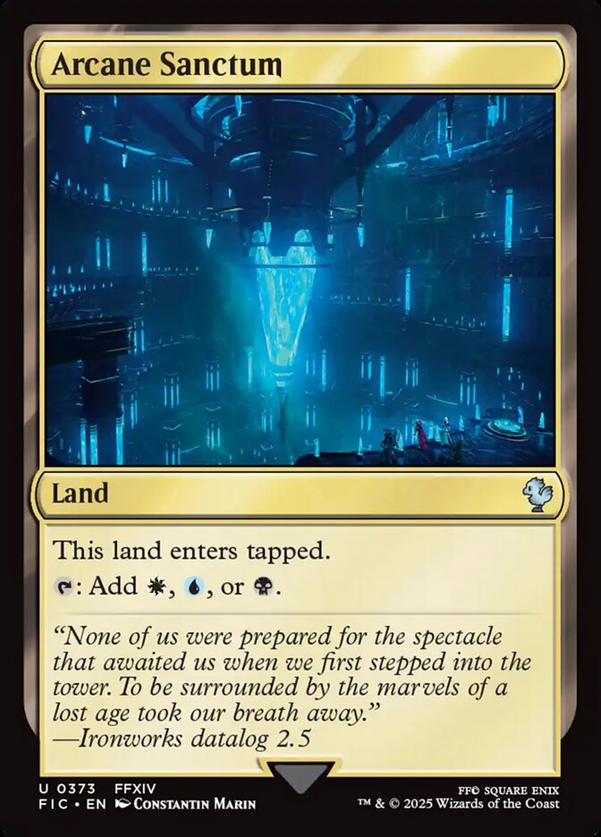 Magic the Gathering Card - Arcane Sanctum - MTG Circle