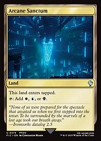 Magic the Gathering Card - Arcane Sanctum - MTG Circle