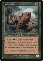 Magic the Gathering Card - Werebear - MTG Circle