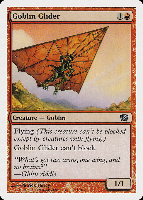 Magic the Gathering Card - Goblin Glider - MTG Circle