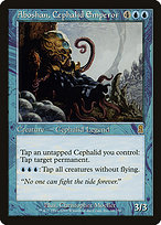 Magic the Gathering Card - Aboshan, Cephalid Emperor - MTG Circle