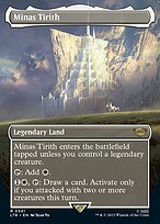 Magic the Gathering Card - Minas Tirith - MTG Circle