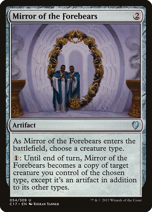 Magic the Gathering Card - Mirror of the Forebears - MTG Circle