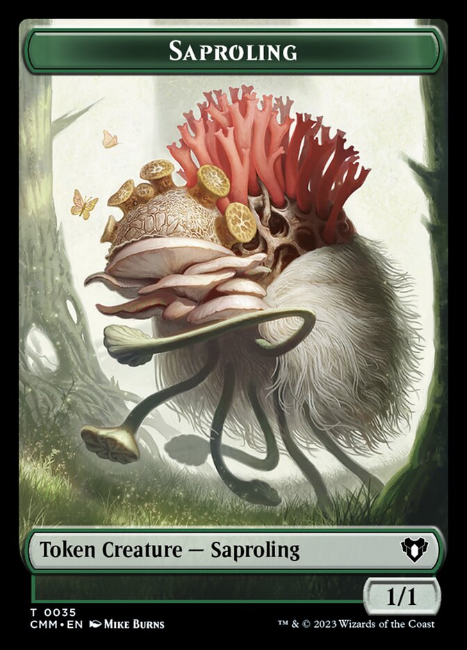 Magic the Gathering Card - Saproling - MTG Circle