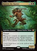 Magic the Gathering Card - Kraven the Hunter - MTG Circle