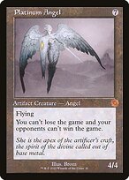 Magic the Gathering Card - Platinum Angel - MTG Circle