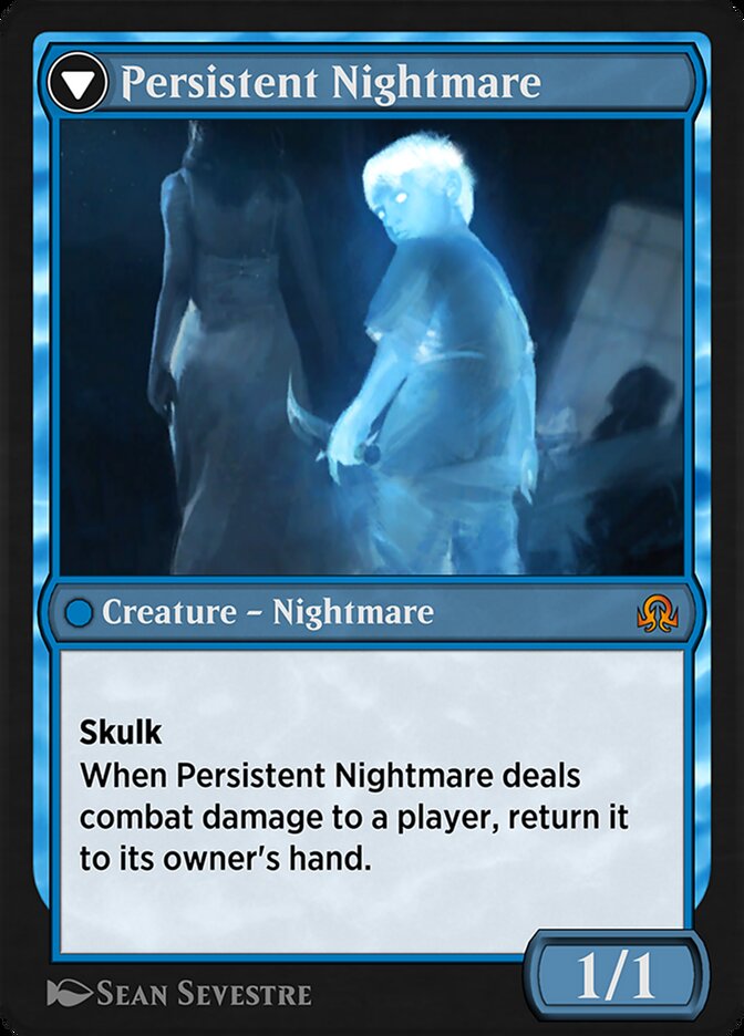 Magic the Gathering Card - Persistent Nightmare - MTG Circle