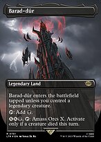 Magic the Gathering Card - Barad-dûr - MTG Circle