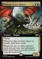 Magic the Gathering Card - Colossal Grave-Reaver - MTG Circle