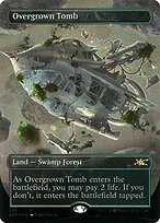 Magic the Gathering Card - Overgrown Tomb - MTG Circle