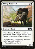 Magic the Gathering Card - Trusty Packbeast - MTG Circle