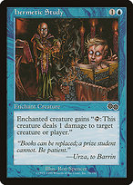 Magic the Gathering Card - Hermetic Study - MTG Circle