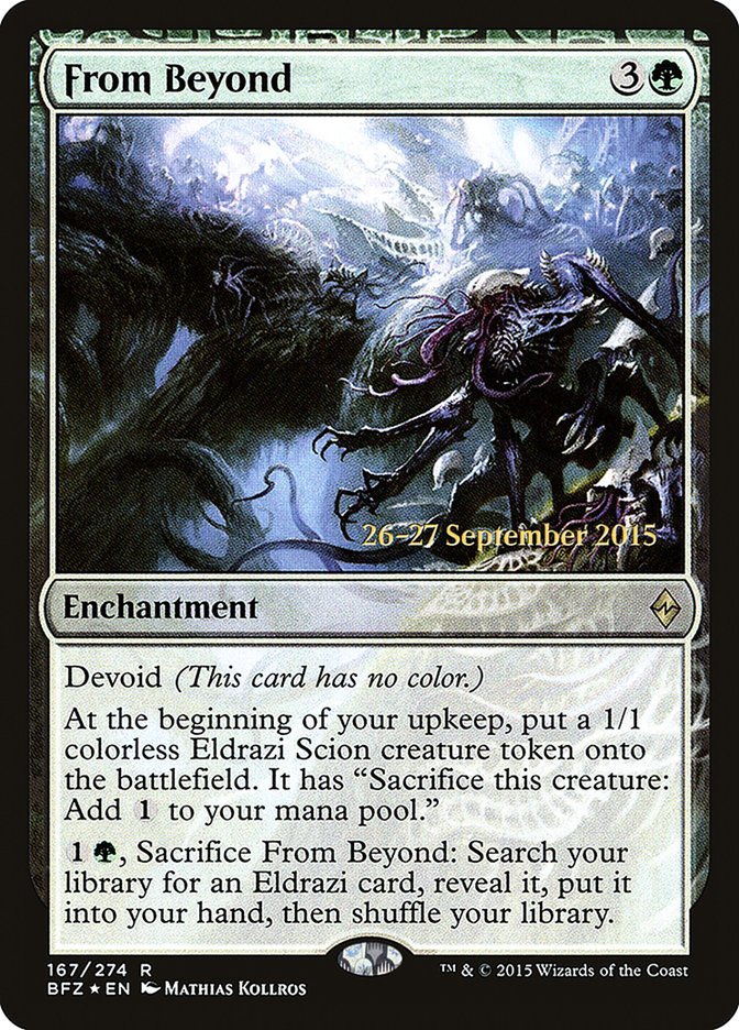 Magic the Gathering Card - From Beyond - MTG Circle