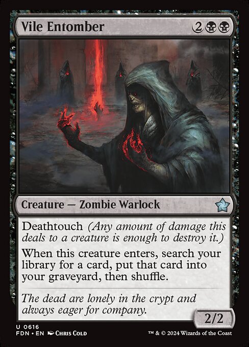 Magic the Gathering Card - Vile Entomber - MTG Circle