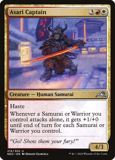 Magic the Gathering Card - Asari Captain - MTG Circle