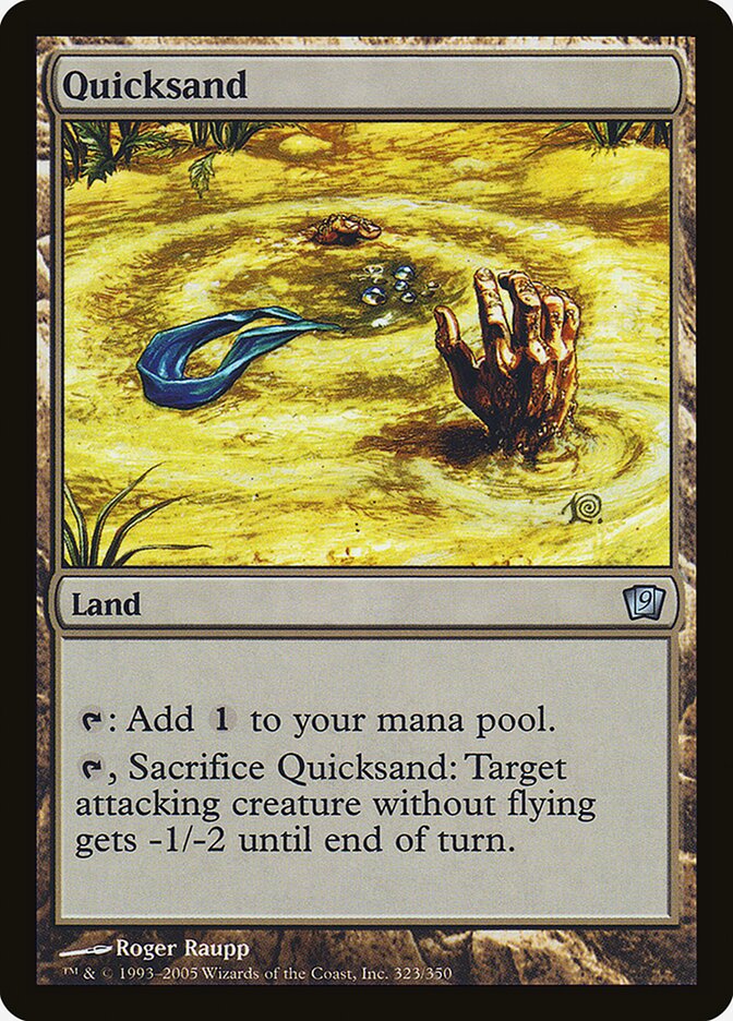 Magic the Gathering Card - Quicksand - MTG Circle