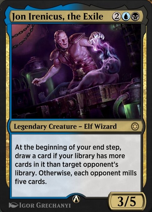 Magic the Gathering Card - Jon Irenicus, the Exile - MTG Circle