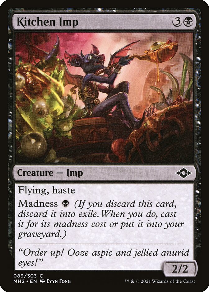 Magic the Gathering Card - Kitchen Imp - MTG Circle