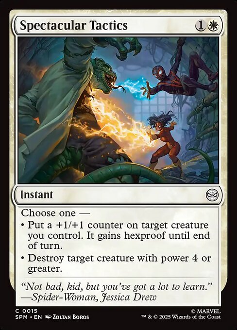 Magic the Gathering Card - Spectacular Tactics - MTG Circle