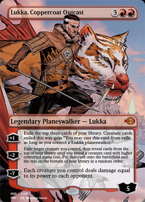 Magic the Gathering Card - Lukka, Coppercoat Outcast - MTG Circle