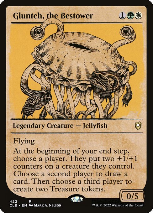 Magic the Gathering Card - Gluntch, the Bestower - MTG Circle