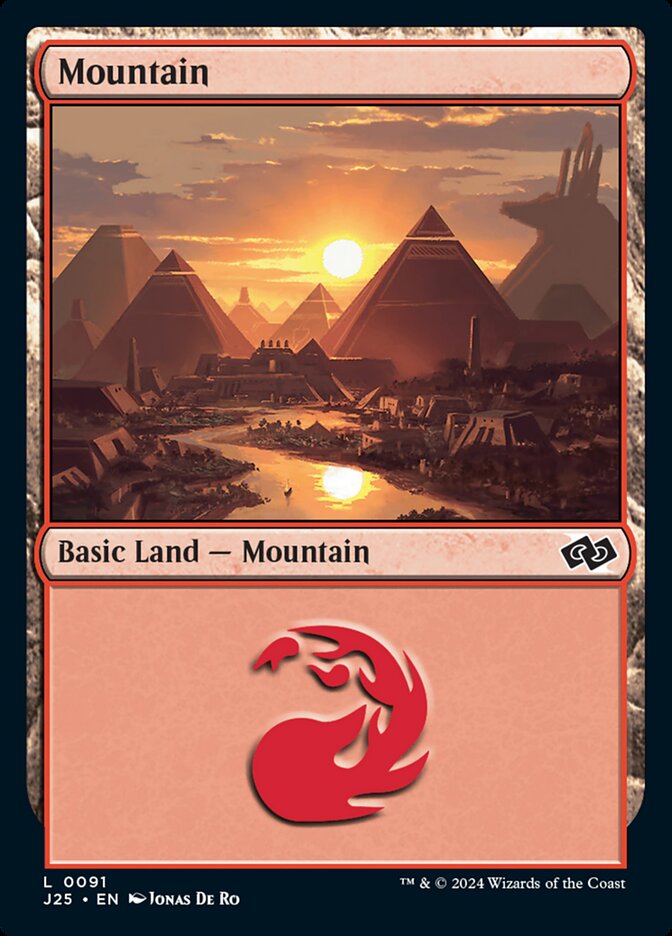 Magic the Gathering Card - Mountain - MTG Circle