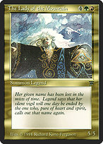 Magic the Gathering Card - The Lady of the Mountain - MTG Circle