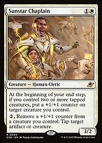 Magic the Gathering Card - Sunstar Chaplain - MTG Circle