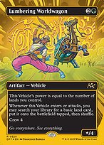 Magic the Gathering Card - Lumbering Worldwagon - MTG Circle