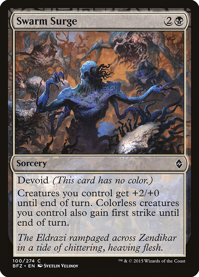 Magic the Gathering Card - Swarm Surge - MTG Circle